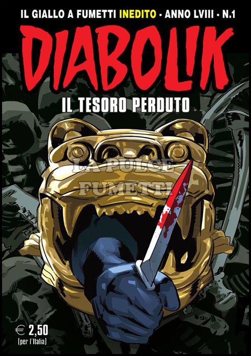 DIABOLIK ORIGINALE ANNO 58 # 1: IL TESORO PERDUTO